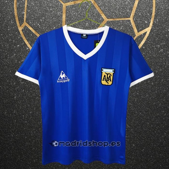 Camiseta Argentina Segunda Retro 1986