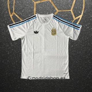 Camiseta Pre Partido del Argentina 2025 Blanco