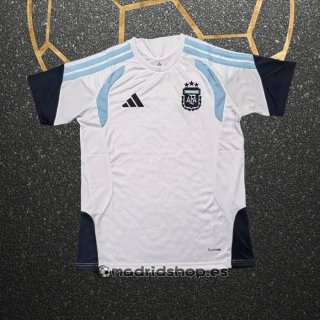 Camiseta Pre Partido del Argentina 2026 Blanco