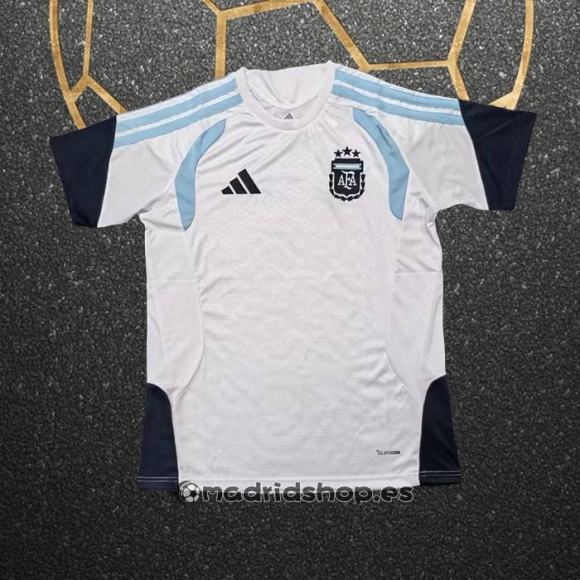 Camiseta Pre Partido del Argentina 2026 Blanco
