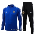 Chandal de Sudadera del Argentina Nino 26-27 Azul