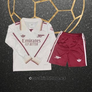 Camiseta Arsenal Tercera Manga Larga Nino 25-26