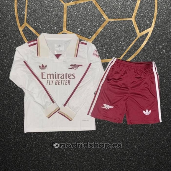Camiseta Arsenal Tercera Manga Larga Nino 25-26