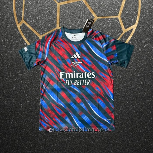 Camiseta Pre Partido del Arsenal 25-26 Azul