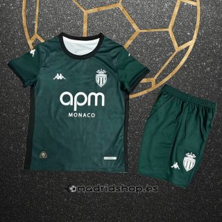 Camiseta Monaco Segunda Nino 24-25