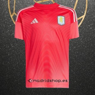 Camiseta Aston Villa Portero 25-26 Rojo