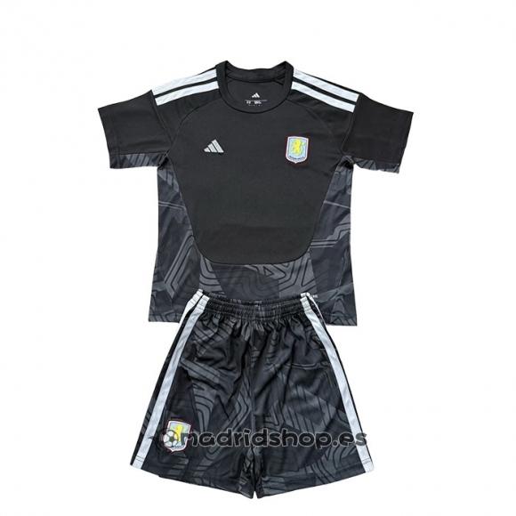 Camiseta Aston Villa Portero Segunda Nino 26-27
