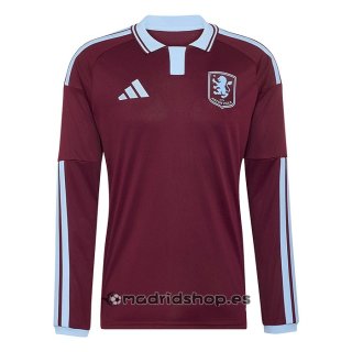 Camiseta Aston Villa Primera Manga Larga 26-27