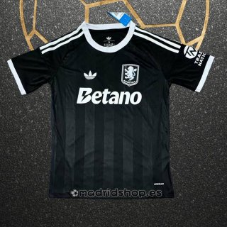 Tailandia Camiseta Aston Villa Portero 2025-26 Negro
