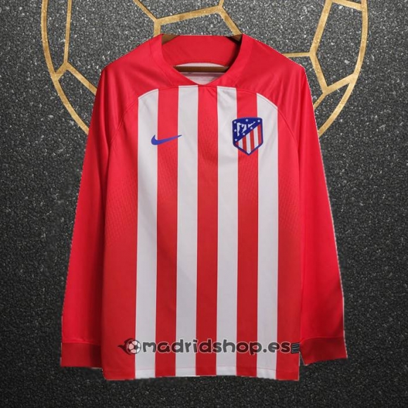 Camiseta Atletico Madrid Primera Manga Larga 23-24
