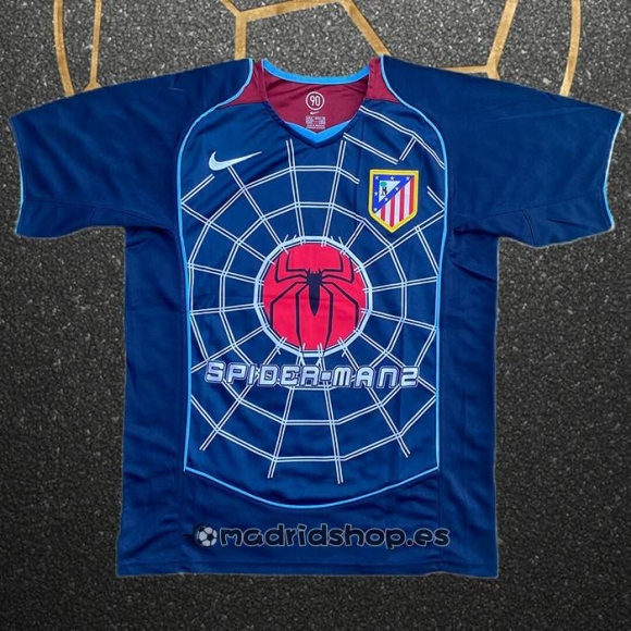 Camiseta Atletico Madrid Segunda Retro 2004-2005