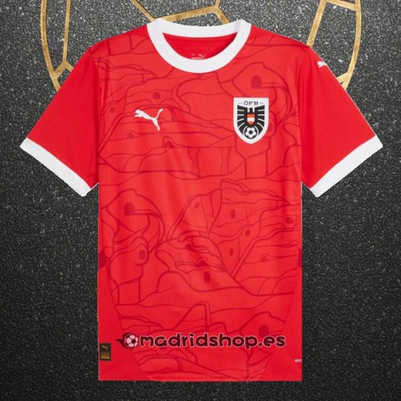 Tailandia Camiseta Austria Primera Eurocopa 2024