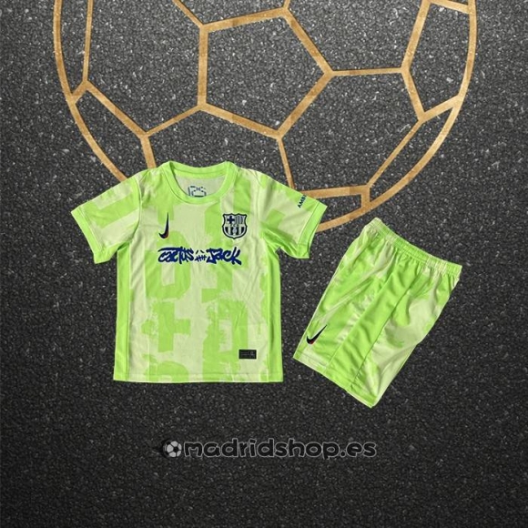Camiseta Barcelona Coldplay Tercera Nino 24-25