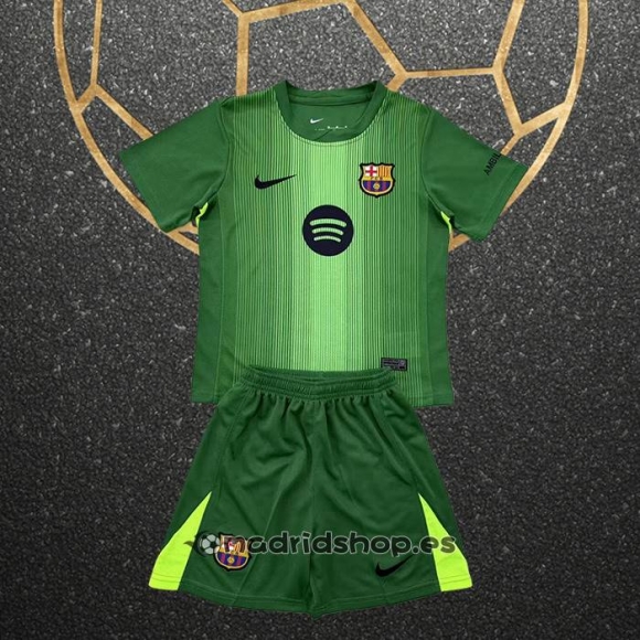 Camiseta Barcelona Portero Primera Nino 25-26