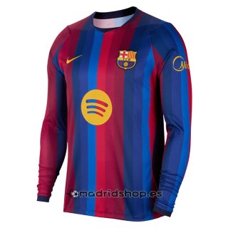 Camiseta Barcelona Primera Manga Larga 26-27