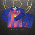Camiseta Barcelona Primera Manga Larga Nino 25-26