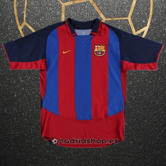 Camiseta Barcelona Primera Retro 2003-2004