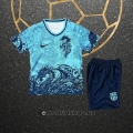 Camiseta Barcelona Special Nino 25-26 Azul