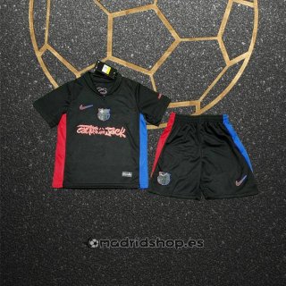 Camiseta Barcelona Special Nino 2025-26 Negro