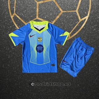 Camiseta Barcelona Special Nino 25-26 Azul