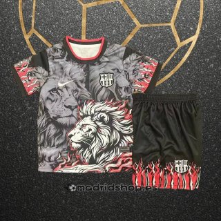 Camiseta Barcelona Special Nino 25-26 Gris