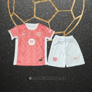 Camiseta Barcelona Special Nino 25-26 Naranja