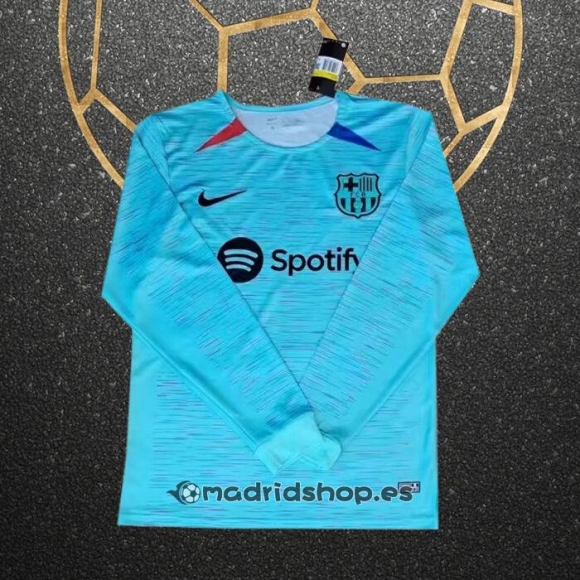 Camiseta Barcelona Tercera Manga Larga 23-24