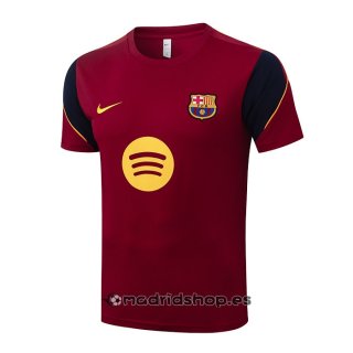 Camiseta de Entrenamiento Barcelona 26-27 Rojo