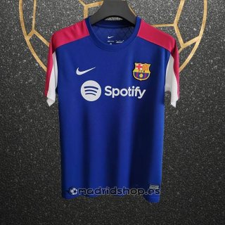 Camiseta Pre Partido del Barcelona 2025-26 Azul