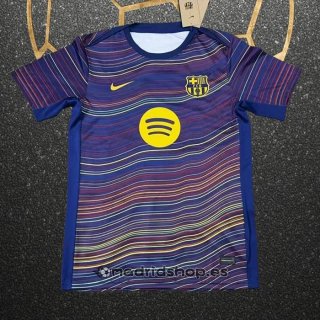 Camiseta Pre Partido del Barcelona 25-26 Azul