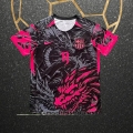 Tailandia Camiseta Barcelona Dragon 25-26 Negro Rojo
