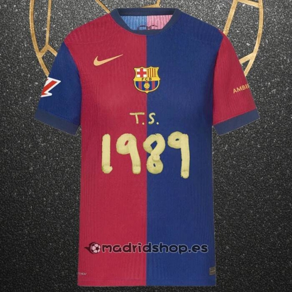 Tailandia Camiseta Barcelona Special 2024-2025 Azul Rojo