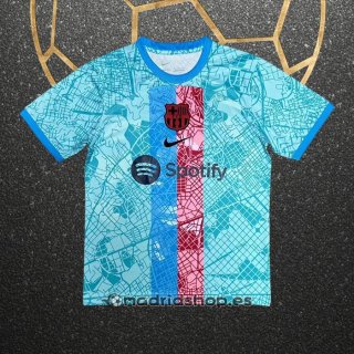 Tailandia Camiseta Barcelona Special 2025-2026 Azul Rojo