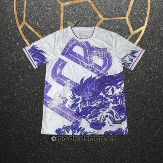 Tailandia Camiseta Barcelona Special 25-26 Blanco Purpura