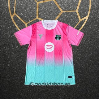 Tailandia Camiseta Barcelona Special 25-26 Rosa Azul