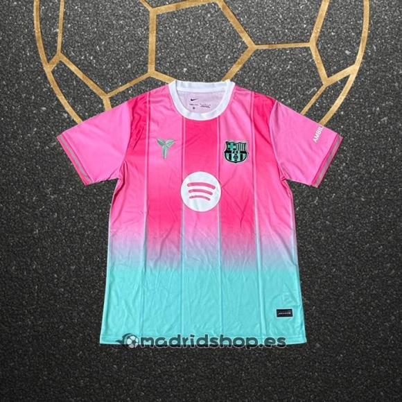 Tailandia Camiseta Barcelona Special 25-26 Rosa Azul