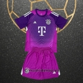 Camiseta Bayern Munich Portero Nino 25-26 Purpura