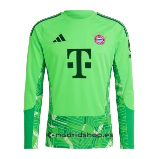 Camiseta Bayern Munich Portero Primera Manga Larga 26-27