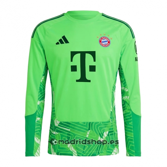 Camiseta Bayern Munich Portero Primera Manga Larga 26-27