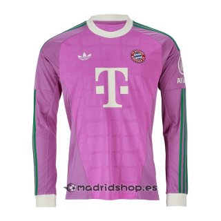 Camiseta Bayern Munich Portero Tercera Manga Larga 26-27