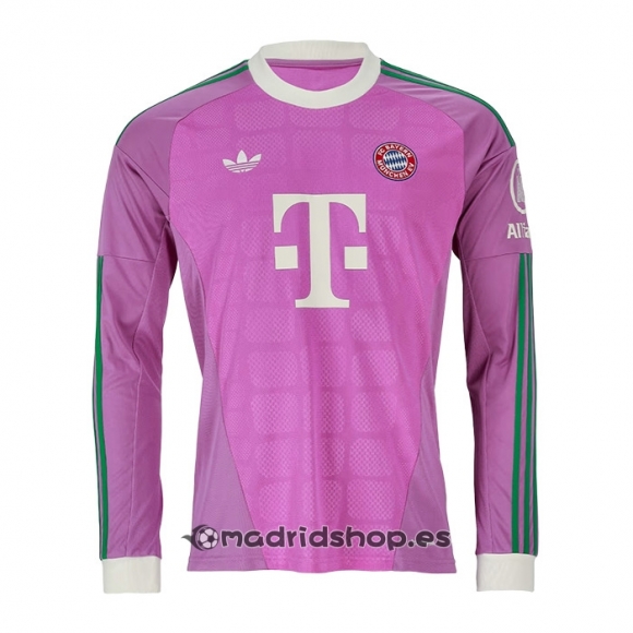 Camiseta Bayern Munich Portero Tercera Manga Larga 26-27