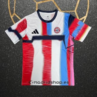 Camiseta Pre Partido del Bayern Munich 25-26 Blanco