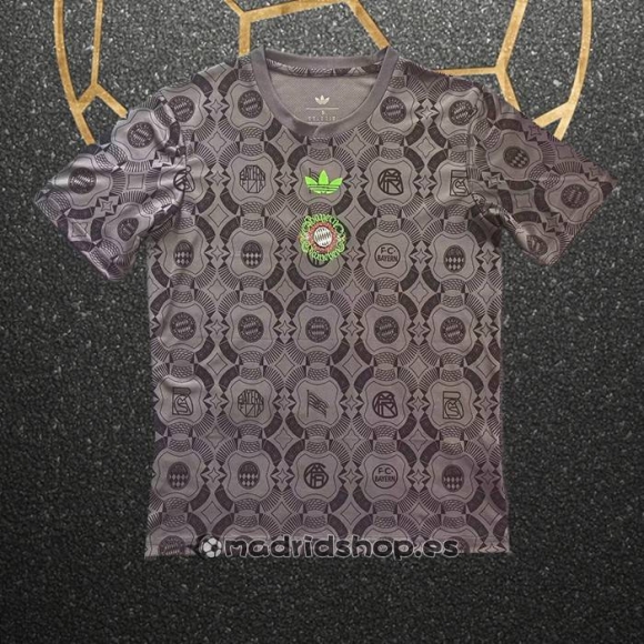 Camiseta Pre Partido del Bayern Munich 25-26 Gris