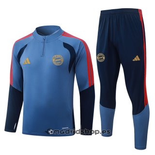 Chandal de Sudadera del Bayern Munich Nino 26-27 Azul Gris