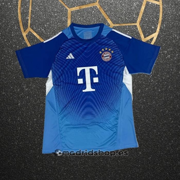 Tailandia Camiseta Bayern Munich Portero 25-26 Azul
