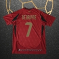 Camiseta Belgica Jugador De Bruyne Primera Eurocopa 2024