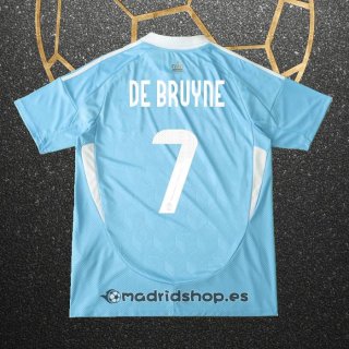 Camiseta Belgica Jugador De Bruyne Segunda Eurocopa 2024