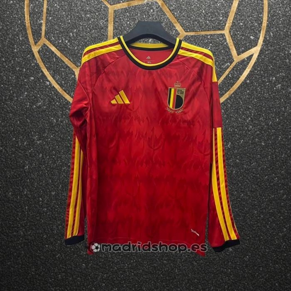 Camiseta Belgica Primera Manga Larga 2026