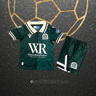 Camiseta Blackburn Rovers Segunda Nino 25-26