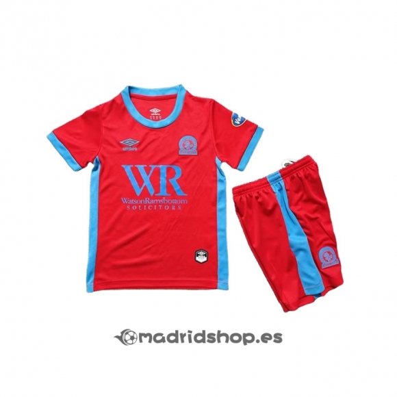 Camiseta Blackburn Rovers Tercera Nino 26-27